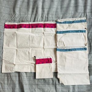 Set of 5 Tory Burch Dust Bag Covers